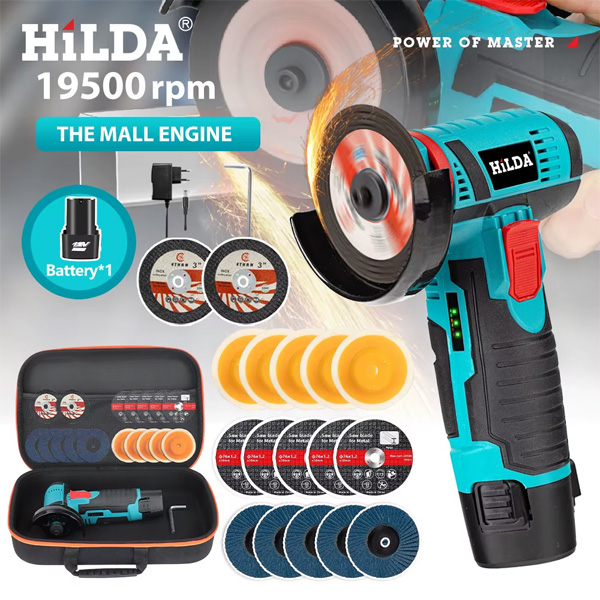 Аккумуляторная УШМ HILDA mini в Москве