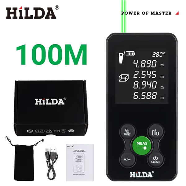 Лазерный дальномер HILDA Green 100м в Москве