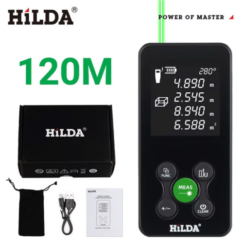 Лазерный дальномер HILDA Green 120м в Москве
