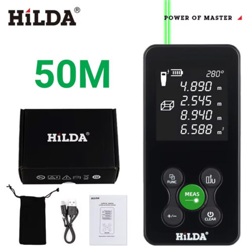 Лазерный дальномер HILDA Green 50м в Москве