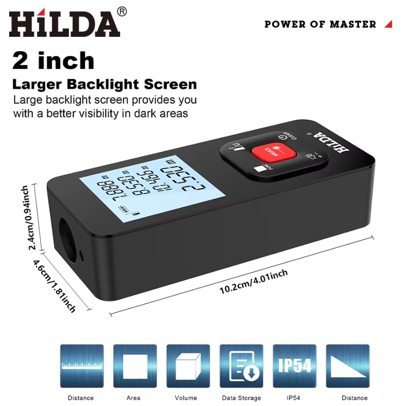 Лазерный дальномер HILDA Red 120м в Москве — изображение 4